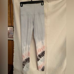 VS Pink TieDye cotton leggings size XS